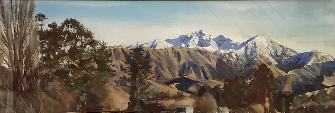 Richard Bolton|  Snowy Peaks  |Geraldine  | McAtamney Gallery and Design Store | Geraldine NZ